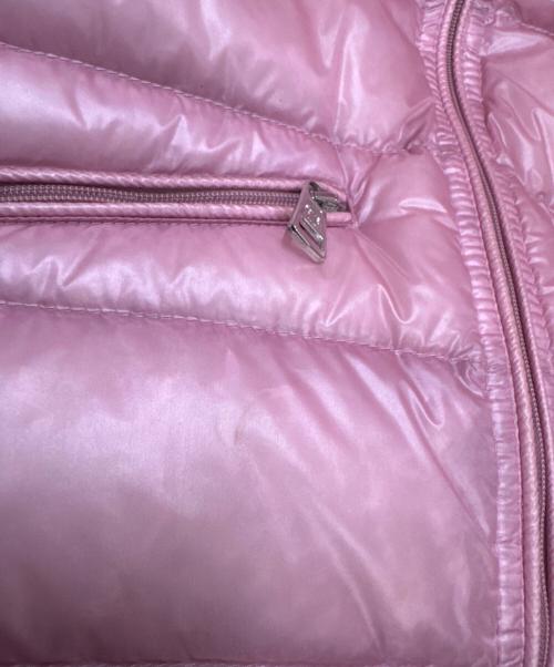 MONCLER（モンクレール）MONCLER (モンクレール) ダウンベスト ピンクの古着・服飾アイテム