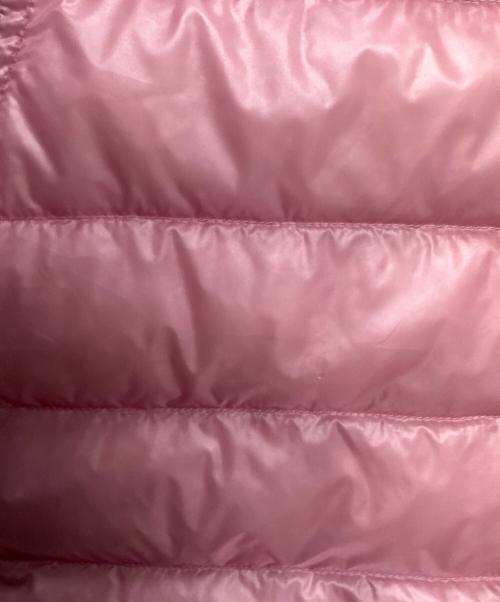 MONCLER（モンクレール）MONCLER (モンクレール) ダウンベスト ピンクの古着・服飾アイテム