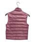 MONCLER (モンクレール) ダウンベスト ピンク：26000円
