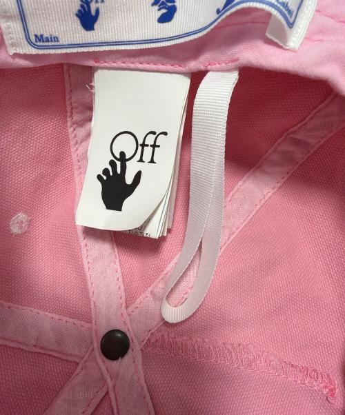 OFFWHITE（オフホワイト）OFFWHITE (オフホワイト) キャップ ピンクの古着・服飾アイテム
