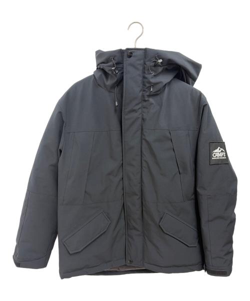 CAMP 7（キャンプ７）CAMP 7 (キャンプ７) ダウンジャケット ブラック サイズ:XLの古着・服飾アイテム