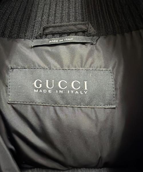 GUCCI（グッチ）GUCCI (グッチ) ダウンジャケット ブラック サイズ:44の古着・服飾アイテム