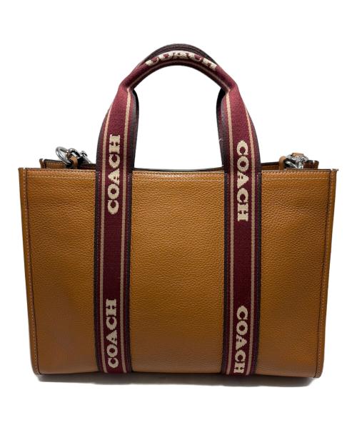 COACH（コーチ）COACH (コーチ) 2WAYハンドバッグ ブラウン系の古着・服飾アイテム