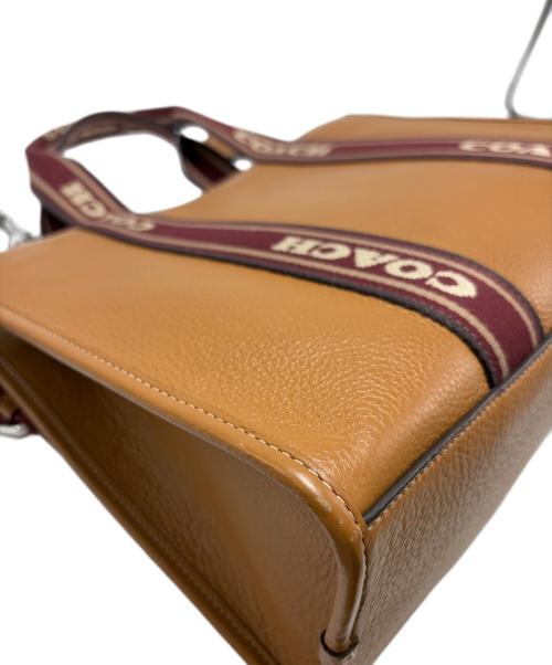 COACH（コーチ）COACH (コーチ) 2WAYハンドバッグ ブラウン系の古着・服飾アイテム