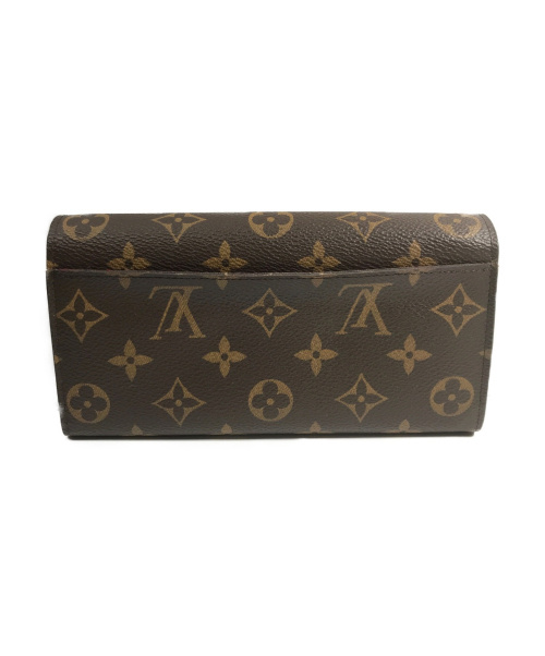 LOUIS VUITTON（ルイ ヴィトン）LOUIS VUITTON (ルイヴィトン) NEWポルトフォイユ・サラ フューシャ  M62234 MI4109の古着・服飾アイテム