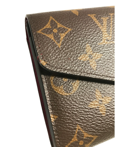 LOUIS VUITTON（ルイ ヴィトン）LOUIS VUITTON (ルイヴィトン) NEWポルトフォイユ・サラ フューシャ  M62234 MI4109の古着・服飾アイテム