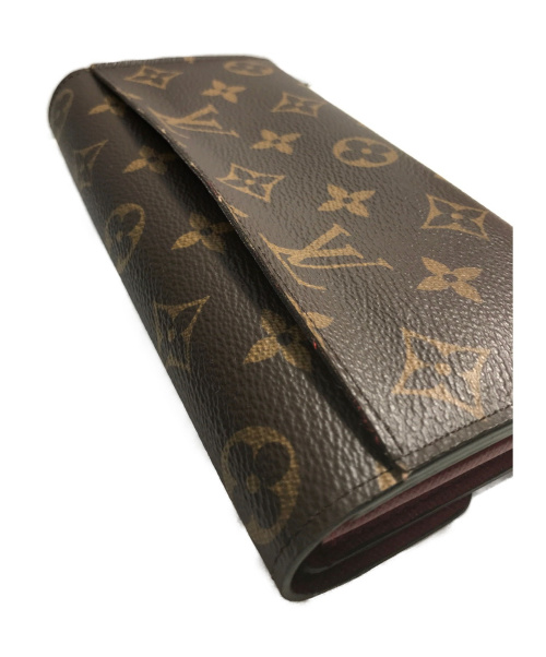 LOUIS VUITTON（ルイ ヴィトン）LOUIS VUITTON (ルイヴィトン) NEWポルトフォイユ・サラ フューシャ  M62234 MI4109の古着・服飾アイテム