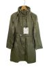 MONCLER（モンクレール）の古着「ドローストリングナイロンコート」｜グリーン