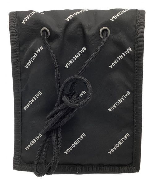 BALENCIAGA（バレンシアガ）BALENCIAGA (バレンシアガ) ショルダーポーチ ブラックの古着・服飾アイテム