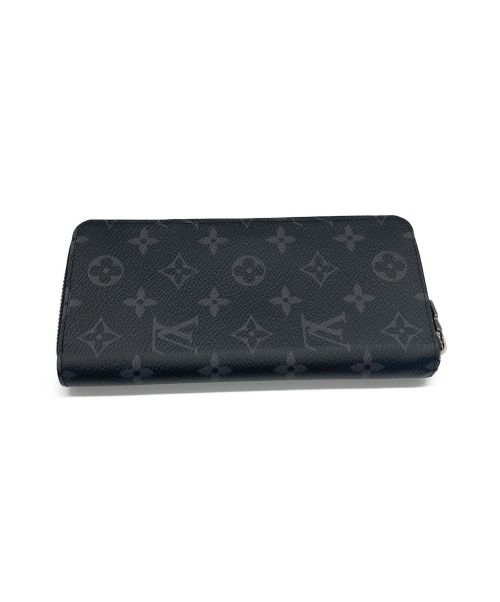 LOUIS VUITTON（ルイ ヴィトン）LOUIS VUITTON (ルイ ヴィトン) ジッピー・ウォレット ヴェルティカル モノグラムエクリプス 長財布 ブラックの古着・服飾アイテム