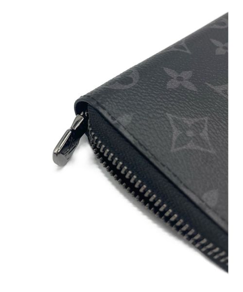 LOUIS VUITTON（ルイ ヴィトン）LOUIS VUITTON (ルイ ヴィトン) ジッピー・ウォレット ヴェルティカル モノグラムエクリプス 長財布 ブラックの古着・服飾アイテム