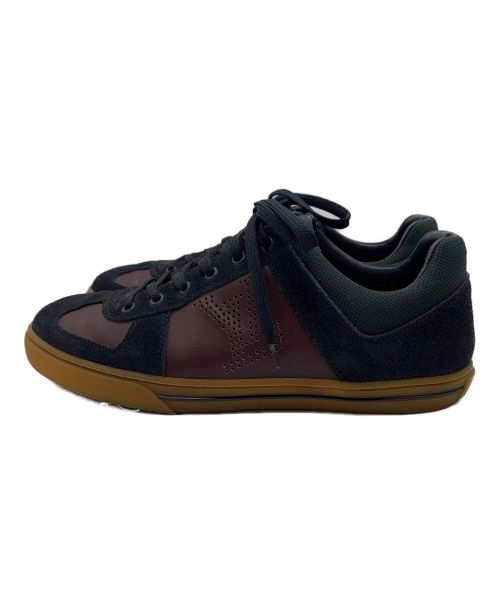 LOUIS VUITTON（ルイ ヴィトン）LOUIS VUITTON (ルイ ヴィトン) ローカットスニーカー ブラック×ボルドー サイズ:US8.5の古着・服飾アイテム