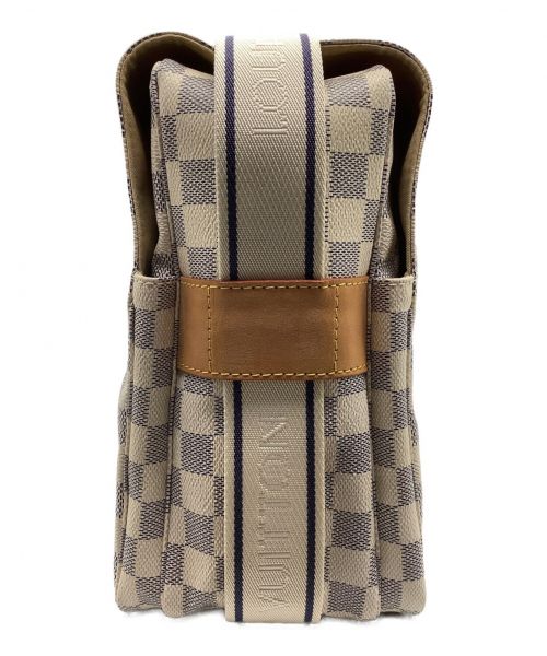 LOUIS VUITTON（ルイ ヴィトン）LOUIS VUITTON (ルイ ヴィトン) ダミエ・アズール ナヴィグリオ ホワイト×グレー サイズ:-の古着・服飾アイテム