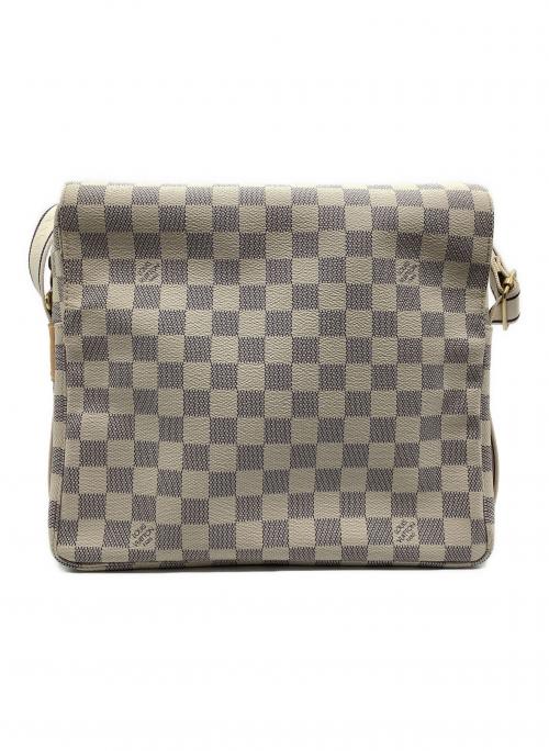 LOUIS VUITTON（ルイ ヴィトン）LOUIS VUITTON (ルイ ヴィトン) ダミエ・アズール ナヴィグリオ ホワイト×グレー サイズ:-の古着・服飾アイテム