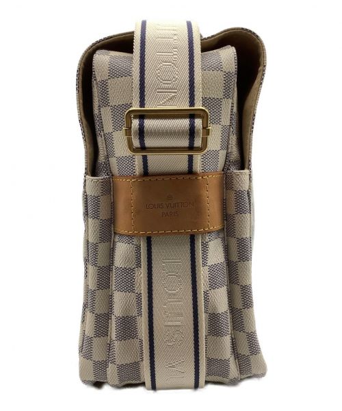 LOUIS VUITTON（ルイ ヴィトン）LOUIS VUITTON (ルイ ヴィトン) ダミエ・アズール ナヴィグリオ ホワイト×グレー サイズ:-の古着・服飾アイテム