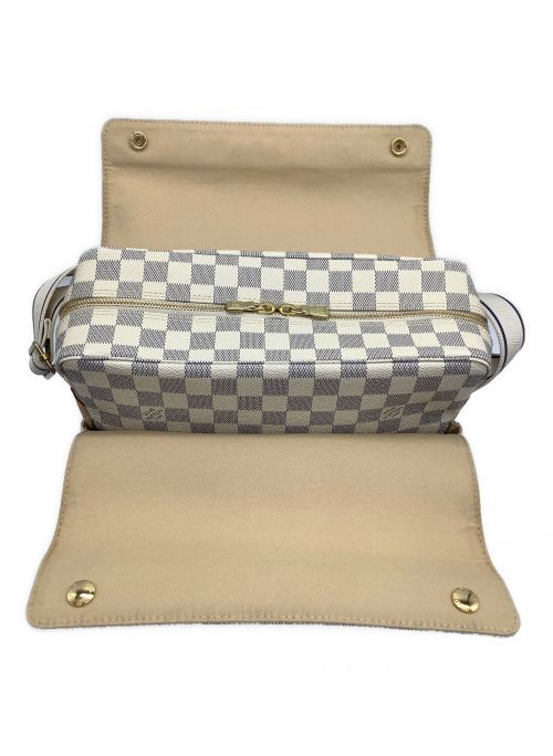LOUIS VUITTON（ルイ ヴィトン）LOUIS VUITTON (ルイ ヴィトン) ダミエ・アズール ナヴィグリオ ホワイト×グレー サイズ:-の古着・服飾アイテム