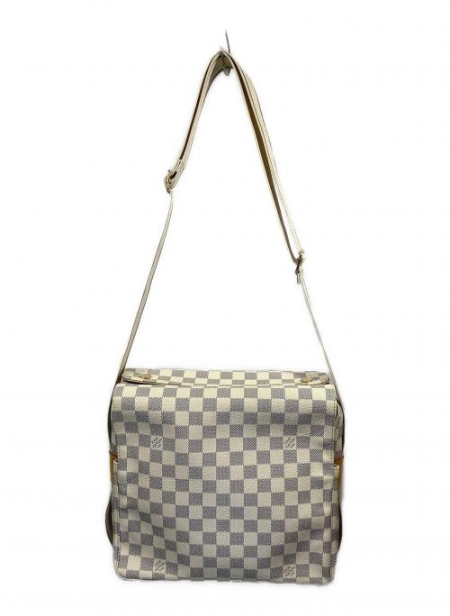 LOUIS VUITTON（ルイ ヴィトン）LOUIS VUITTON (ルイ ヴィトン) ダミエ・アズール ナヴィグリオ ホワイト×グレー サイズ:-の古着・服飾アイテム