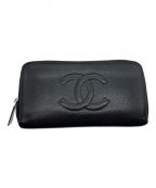 CHANELシャネル）の古着「長財布」｜ブラック
