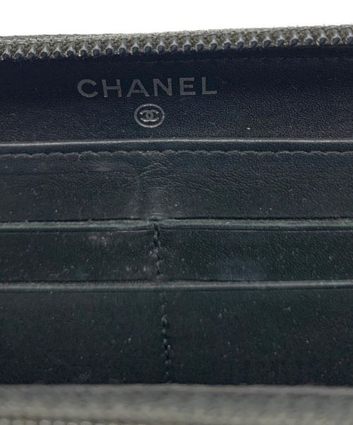 CHANEL（シャネル）CHANEL (シャネル) 長財布 ブラックの古着・服飾アイテム