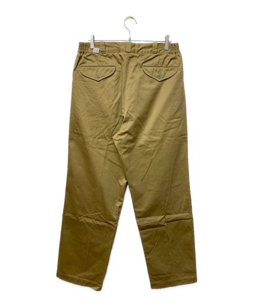 O.J BRAND&Co（オールドジョー）O.J BRAND&Co (オールドジョー) センタープレスパンツ ベージュ サイズ:36の古着・服飾アイテム