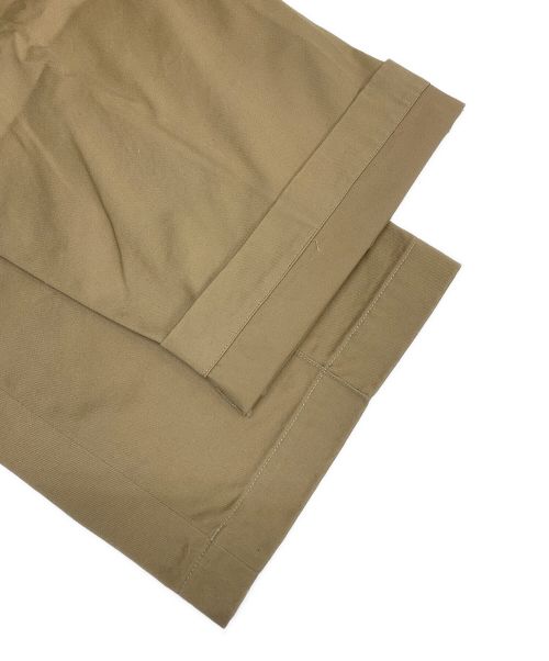 O.J BRAND&Co（オールドジョー）O.J BRAND&Co (オールドジョー) センタープレスパンツ ベージュ サイズ:36の古着・服飾アイテム