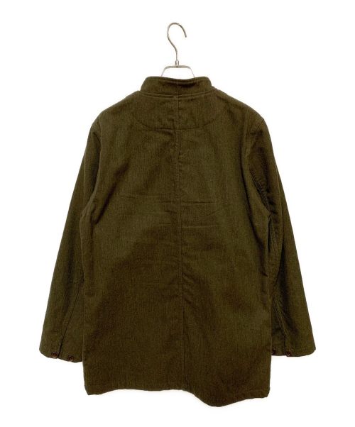 Needles（ニードルズ）Needles (ニードルズ) ノーカラーウールジャケット カーキ サイズ:Sの古着・服飾アイテム