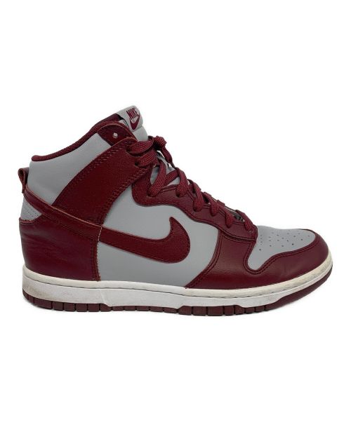 NIKE（ナイキ）NIKE (ナイキ) DUNK HIGH RETRO ボルドー×グレー サイズ:US8の古着・服飾アイテム