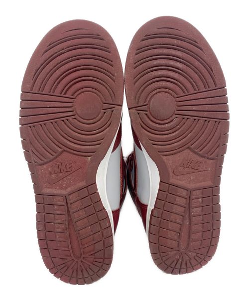 NIKE（ナイキ）NIKE (ナイキ) DUNK HIGH RETRO ボルドー×グレー サイズ:US8の古着・服飾アイテム