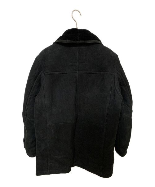 Georgia（ジョージア）GEORGIA (ジョージア) リアルムートンコート ブラック サイズ:Mの古着・服飾アイテム