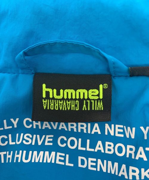 hummel（ヒュンメル）hummel (ヒュンメル) WILLY CHAVARRIA (ウィリーチャバリア) GIANT PADDED COACH JACKET ブルー サイズ:Lの古着・服飾アイテム