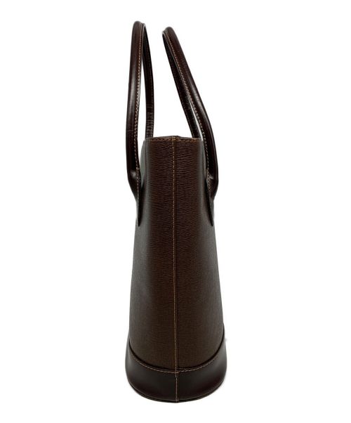 BURBERRY（バーバリー）BURBERRY (バーバリー) ハンドバッグ ブラウンの古着・服飾アイテム