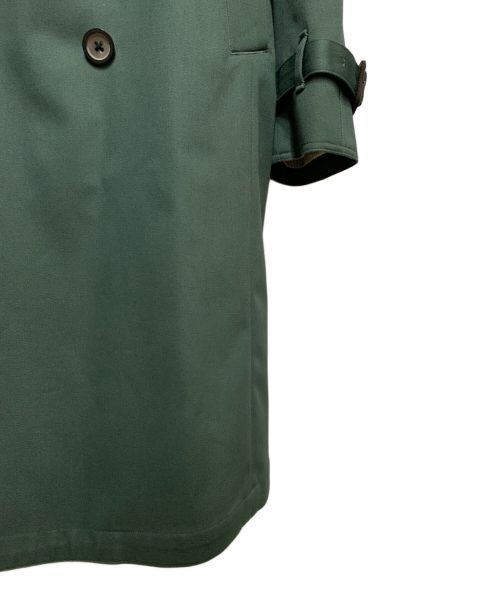 UNITED TOKYO（ユナイテッドトーキョー）UNITED TOKYO (ユナイテッドトーキョー) ボンディングギャバトレンチコート グリーン サイズ:1の古着・服飾アイテム
