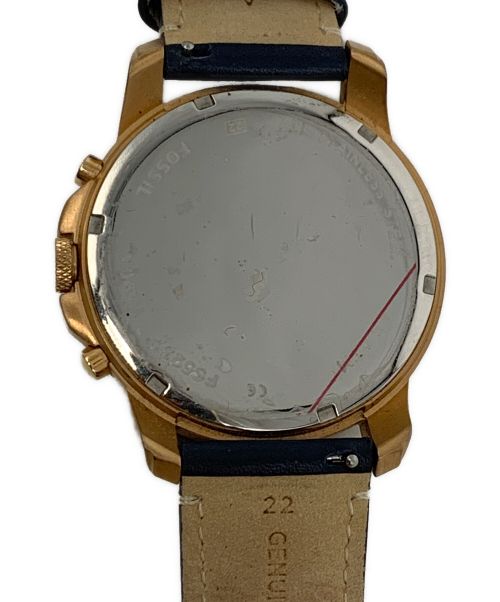 FOSSIL（フォッシル）FOSSIL (フォッシル) Grant Sport Blue Dial Men's Chronograph Watchの古着・服飾アイテム