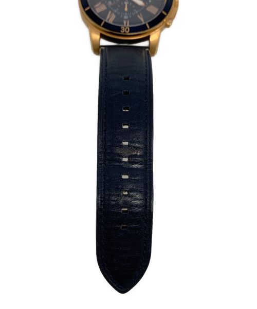 FOSSIL（フォッシル）FOSSIL (フォッシル) Grant Sport Blue Dial Men's Chronograph Watchの古着・服飾アイテム