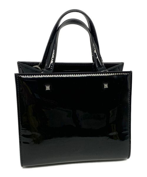 JIMMY CHOO（ジミーチュウ）JIMMY CHOO (ジミーチュウ) ヴァレンヌ スモール スタッズ ブラックの古着・服飾アイテム