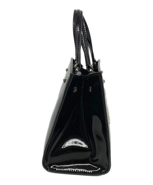 JIMMY CHOO（ジミーチュウ）JIMMY CHOO (ジミーチュウ) ヴァレンヌ スモール スタッズ ブラックの古着・服飾アイテム