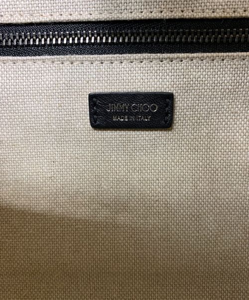 JIMMY CHOO（ジミーチュウ）JIMMY CHOO (ジミーチュウ) ヴァレンヌ スモール スタッズ ブラックの古着・服飾アイテム
