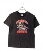 SUPREME×DUCATIシュプリーム×ドゥカティ）の古着「Bike Tee」｜ブラック