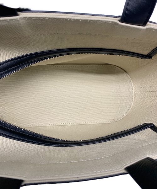 J&M DAVIDSON（ジェイ＆エム デヴィッドソン）J&M DAVIDSON (ジェイ＆エム デヴィッドソン) small voyage tote ベージュ×ブラックの古着・服飾アイテム