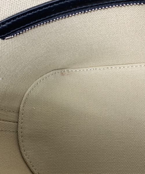 J&M DAVIDSON（ジェイ＆エム デヴィッドソン）J&M DAVIDSON (ジェイ＆エム デヴィッドソン) small voyage tote ベージュ×ブラックの古着・服飾アイテム