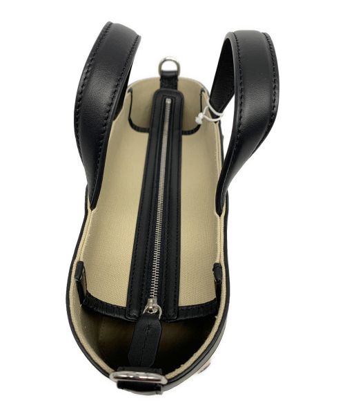 J&M DAVIDSON（ジェイ＆エム デヴィッドソン）J&M DAVIDSON (ジェイ＆エム デヴィッドソン) small voyage tote ベージュ×ブラックの古着・服飾アイテム