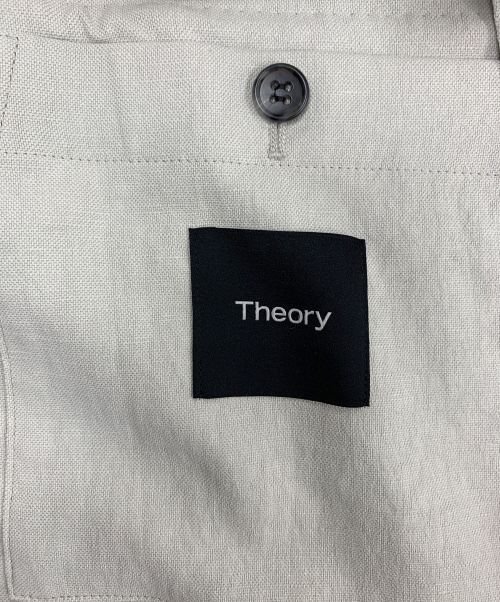 theory（セオリー）theory (セオリー) STRETCH OXFORD　ジャケット アイボリー サイズ:036 未使用品の古着・服飾アイテム