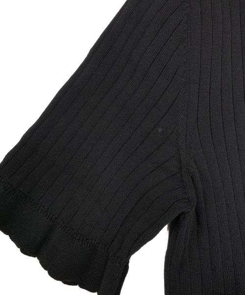 BLUE LABEL CRESTBRIDGE（ブルーレーベルクレストブリッジ）BLUE LABEL CRESTBRIDGE (ブルーレーベルクレストブリッジ) 切替ワンピース ブラック サイズ:.38の古着・服飾アイテム