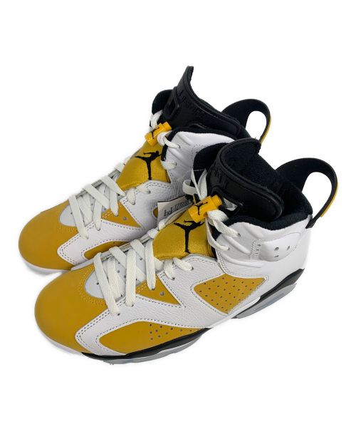 NIKE（ナイキ）NIKE (ナイキ) スニーカー イエロー×ホワイト サイズ:25.0 未使用品の古着・服飾アイテム