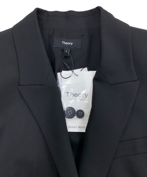 theory（セオリー）theory (セオリー) ETIENNETTE B TRACEABLE WOOL ブラック サイズ:4 未使用品の古着・服飾アイテム