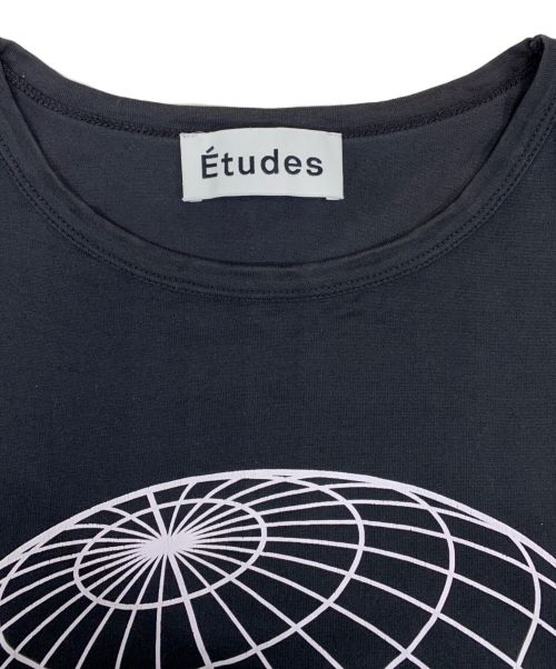 Etudes（エチュード）Etudes (エチュード) 半袖Tシャツ ブラック サイズ:Ｍの古着・服飾アイテム