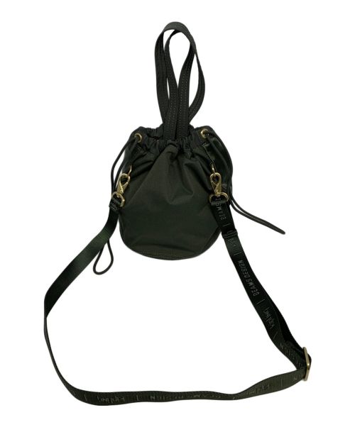 Kipling（キプリング）Kipling  (キプリング) BEAMS (ビームス) 2WAYバケツバッグ オリーブの古着・服飾アイテム