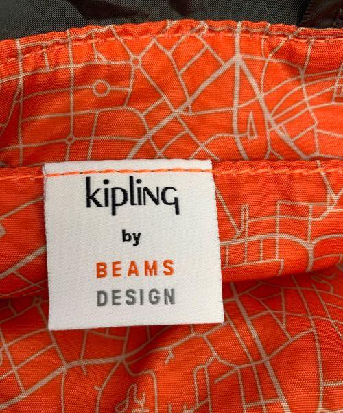 Kipling（キプリング）Kipling  (キプリング) BEAMS (ビームス) 2WAYバケツバッグ オリーブの古着・服飾アイテム