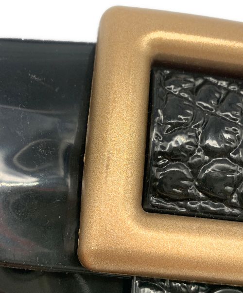 melissa（メリッサ）melissa (メリッサ) VIKTOR&ROLF (ヴィクター＆ロルフ) Buckle Up ショルダーバッグ ブラック×ブラウンの古着・服飾アイテム