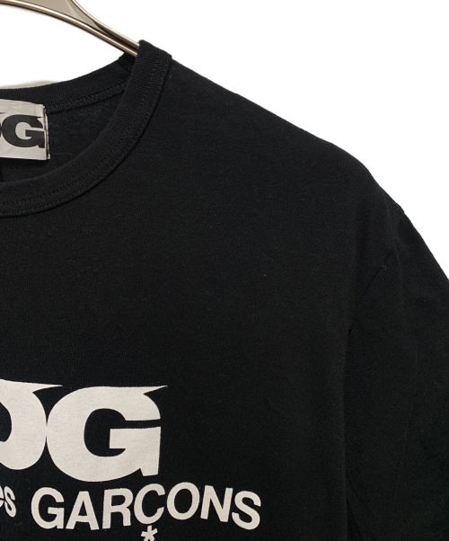 COMME des GARCONS（コムデギャルソン）COMME des GARCONS (コムデギャルソン) CDGプリントTシャツ ブラック サイズ:Lの古着・服飾アイテム